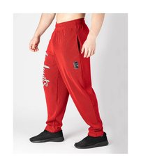 LegalPower, Штаны спортивные зауженные Body Pants “MANOTTO” 6202-952 Красно-чёрные M
