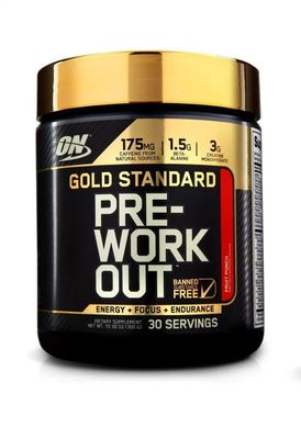 Optimum Nutrition, Предтренік Gold Standard Pre-Workout, 300 грам