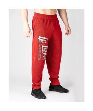 LegalPower, Штаны спортивные зауженные Body Pants “MANOTTO” 6202-952 Красно-чёрные (S)