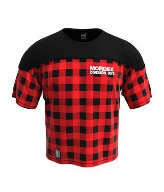 Mordex, Футболка-Размахайка Rag Top DMSION 95S (MD7495-1) Красная\Черная ( L )