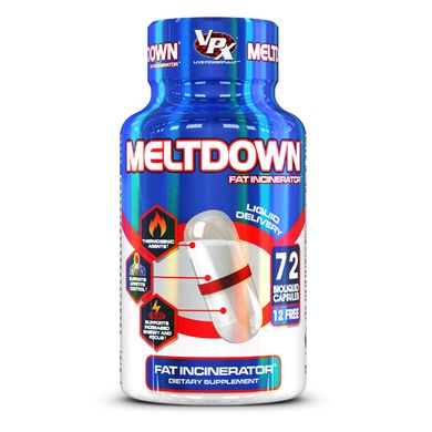 V-P-X , Жиросжигатель Meltdown Liquid Cap Fat Incinerator, 72 капс