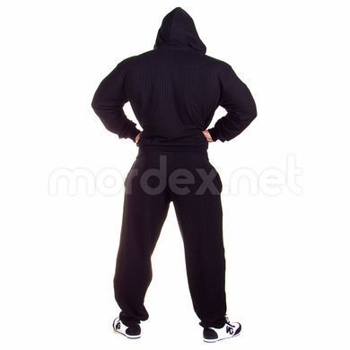Mordex, Кофта з капюшоном на замку (MD3959-1) чорна ( XXXL )