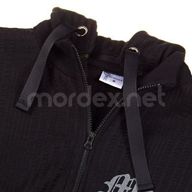 Mordex, Кофта з капюшоном на замку (MD3959-1) чорна ( XXXL )