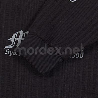 Mordex, Кофта з капюшоном на замку (MD3959-1) чорна ( XXXL )