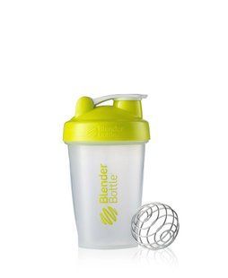 Blender Bottle, Спортивный шейкер BlenderBottle Classic Clear/Green, 500 мл