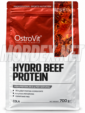 Гидролизованный говяжий протеин OstroVit Hydro Beef Protein 700 г, Кола