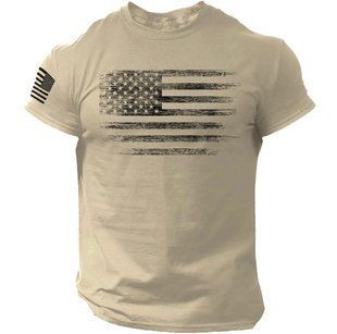 Hard Power(USA), Футболка бесшовна Flag-Logo(Oversized MD7491-5), Melange ( M )