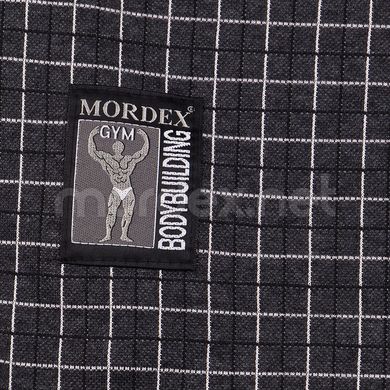 Mordex, Штаны спортивные зауженные (MD6073-3) Серые-Клетка ( XL )