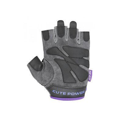 Power System, Перчатки Fitness CUTE POWER PS 2560 серый/фиолетовый