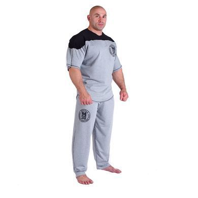 Mordex, Футболка-Розмахайка Rag Top Legendary Wear M-90(MD7565-4) Чорний-Сірий ( XL )
