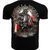 Silberr&uuml;cken Herren T-Shirt &ldquo;Gorilla Biker Doctor Chain&rdquo; (GB73N) &mdash; Black (L)