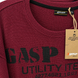 Футболка чоловіча GASP Iron Thermal Tee Maroon Oversize (220912393) XL