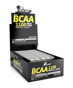 Olimp Labs, Бцаа BCAA Mega Caps 1100, 900 капсул