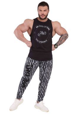 Big Sam, Футболка без рукавів (Gym Sleeveless Tank BGSM 2337) Чорна ( XL )