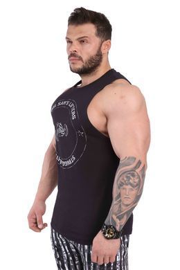 Big Sam, Футболка без рукавів (Gym Sleeveless Tank BGSM 2337) Чорна ( XL )