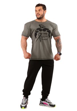 Big Sam, Футболка (Bodybuilding Mens T-Shirt BS 2853) Хакі ( XL )