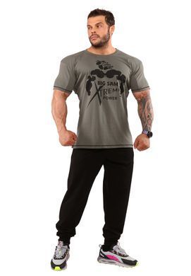 Big Sam, Футболка (Bodybuilding Mens T-Shirt BS 2853) Хакі ( M )
