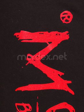 Mordex, Штаны спортивные зауженные MD3548-7 черный/красный XXXXL