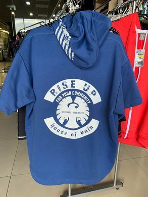 House of Pain, Футболка з капюшоном ((Світшот) Hoodie Blue MD7235-1) Синій ( S\M )