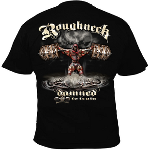 Silberr&uuml;cken T-Shirt "Roughneck MR6 &ndash; Damned to Train" &ndash; Black (XL)