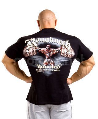 Silberr&uuml;cken T-Shirt "Roughneck MR6 &ndash; Damned to Train" &ndash; Black (XL)