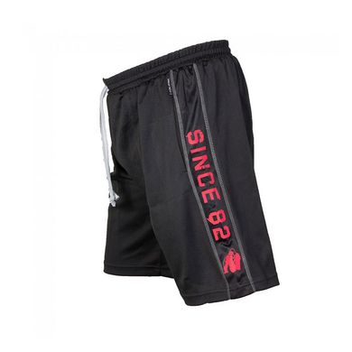 Gorilla Wear, Шорты спортивные Functional Mesh Shorts Black/Red