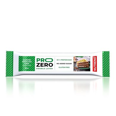 Nutrend, Спортивний батончик ProZero 30% Protein Bar Almond-Pistachio Cake, 65 грам, Мигдально-фісташковий пиріг, 65 грам