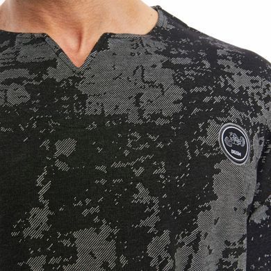 Big Sam футболка-розмахайка Oversize Technical Camo (3368) &mdash; чорна ( M )