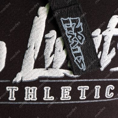 No Limits, Толстовка тепла Skul Mesh Zipped Hoodie(фліс) (MD7204-1), чорна ( M )
