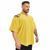 Big Sam, Футболка-Размахайка(Men's Oversize Towel Textured Rag Top T-shirt 3297) Жёлтый ( XL )