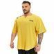 Big Sam, Футболка-Размахайка(Men's Oversize Towel Textured Rag Top T-shirt 3297) Жёлтый ( XL )