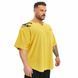 Big Sam, Футболка-Размахайка(Men's Oversize Towel Textured Rag Top T-shirt 3297) Жёлтый ( XL )