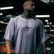 Explosive Fibres, Футболка-Розмахайка (Оверсайз )"Reputation" Linen Ragtop - Lilac  ( M )