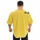 Big Sam, Футболка-Размахайка(Men's Oversize Towel Textured Rag Top T-shirt 3297) Жёлтый ( XL )