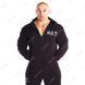 No Limits, Толстовка тепла Skul Mesh Zipped Hoodie(фліс) (MD7204-1), чорна ( M )