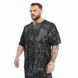 Big Sam футболка-розмахайка Oversize Technical Camo (3368) &mdash; чорна ( M )