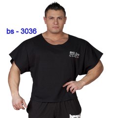 Big Sam, Футболка-Размахайка Body Training T-Shirt Rag Top 3036 Черный S