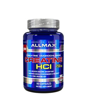 Allmax Nutrition, Креатин Creatine HCl, 90 капсул