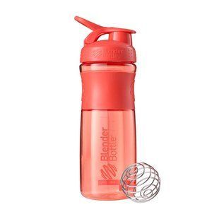 Blender Bottle, Спортивный шейкер-бутылка SportMixer Coral, 820 мл