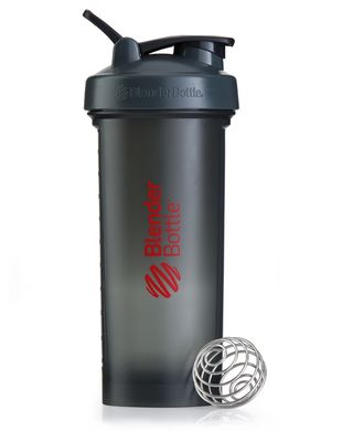 Blender Bottle, Спортивний шейкер BlenderBottle Pro45 Gray & Red 1300 мл, Сірий/червоний, 1300 мл