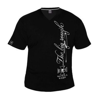 Silberrucken, Футболка GB26 Gorilla Biker Special Service Crew V-Neck чорна ( M )